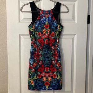 Short multicolored dress from Forever 21.
